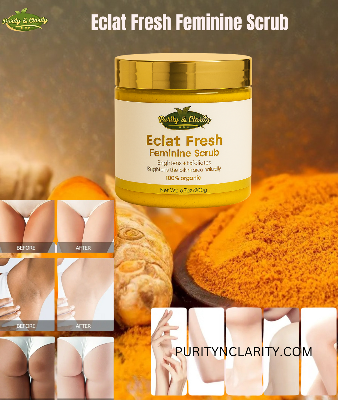 Éclat Fresh Feminine Care Set – Daily Cleanse • Soothe • Balance