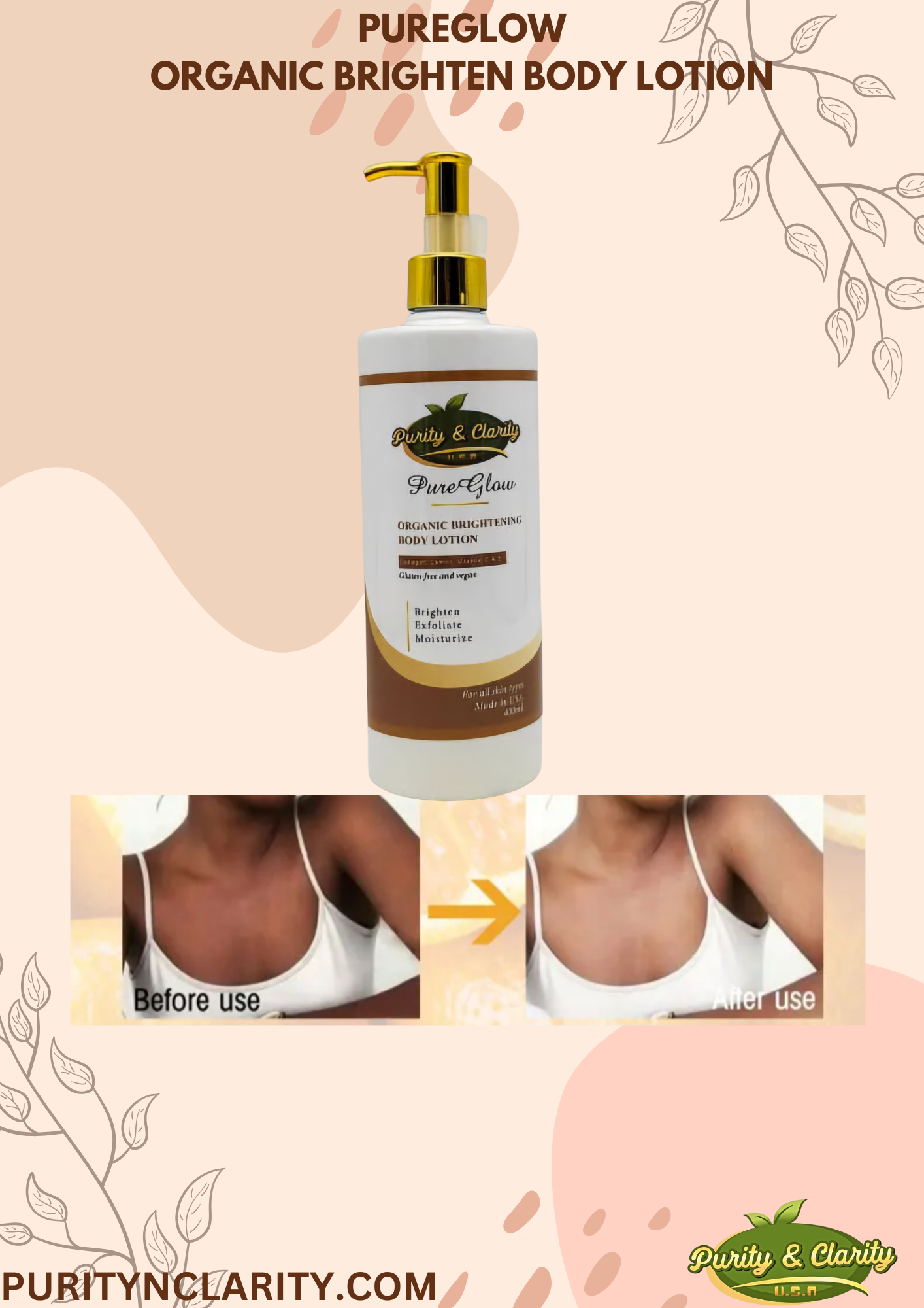 PureGlow Organic Brightening Collection Set