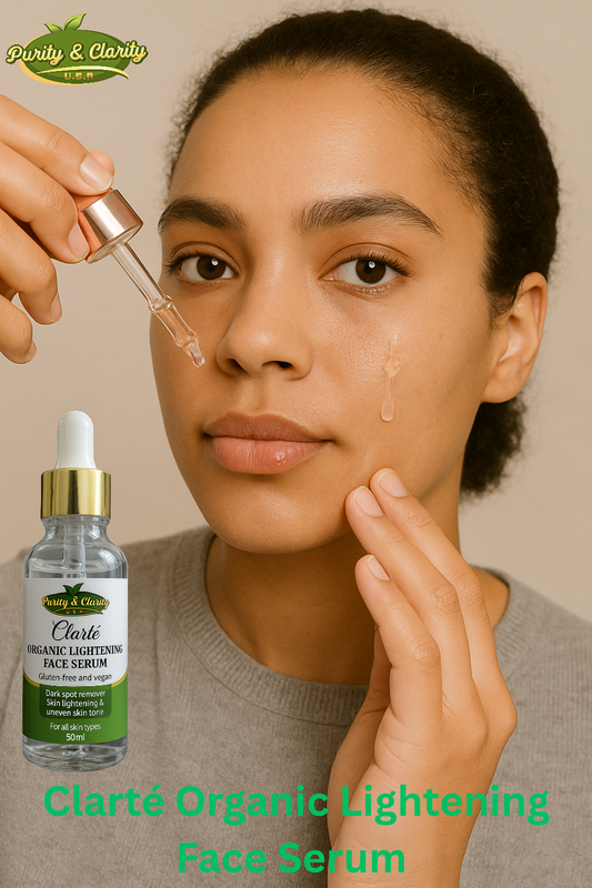 Clarté Lightening Face Serum – Targets Dark Spots & Uneven Tone