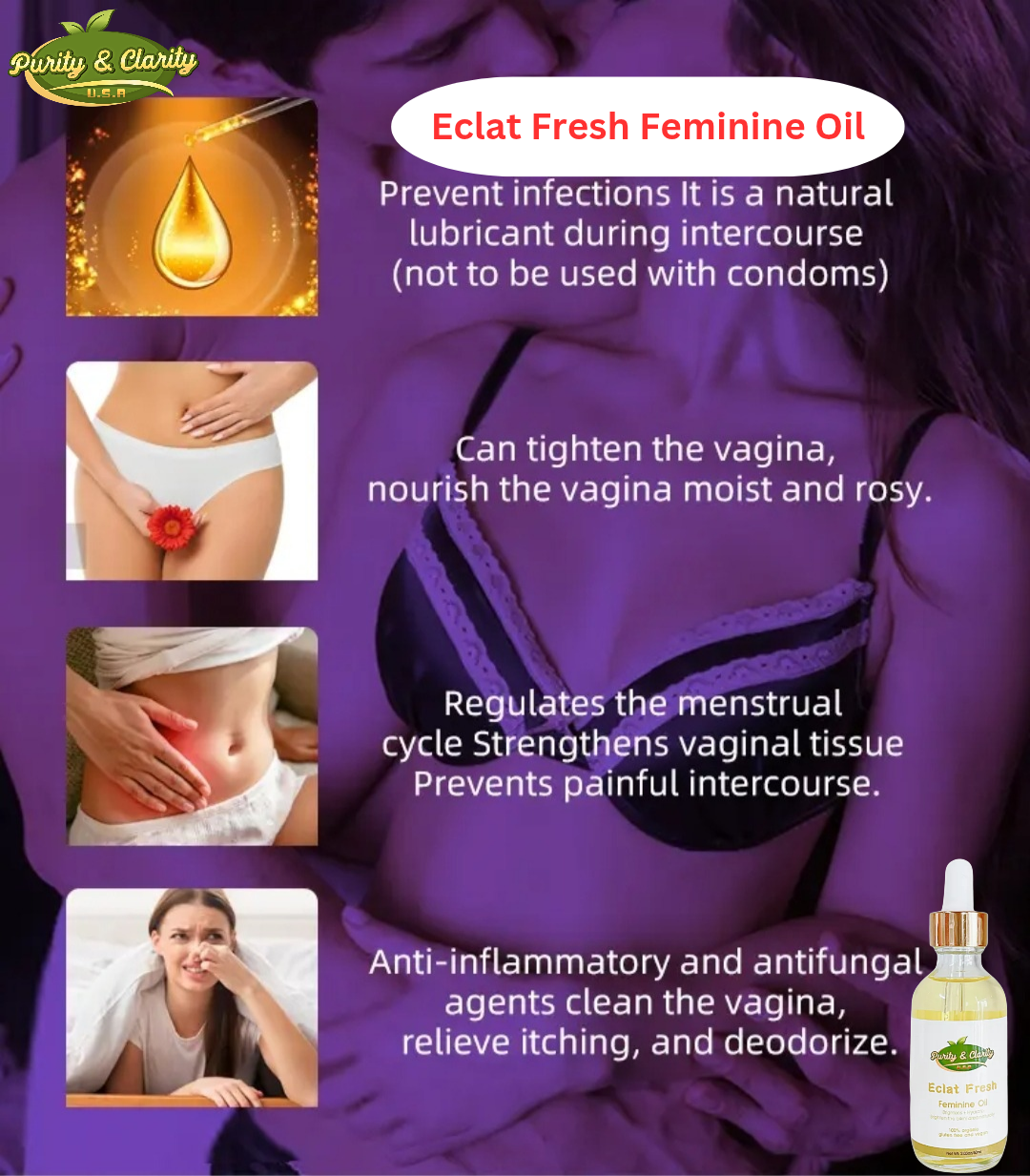 Eclat Fresh Feminine Oil