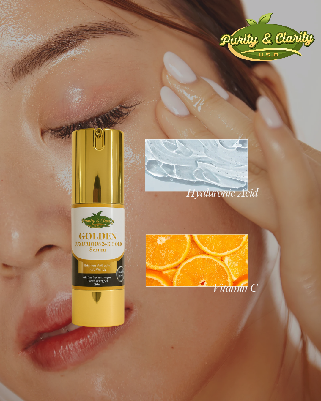 Golden Luxurious 24K Gold Collection Set – Face & Body Ritual (7 Items)