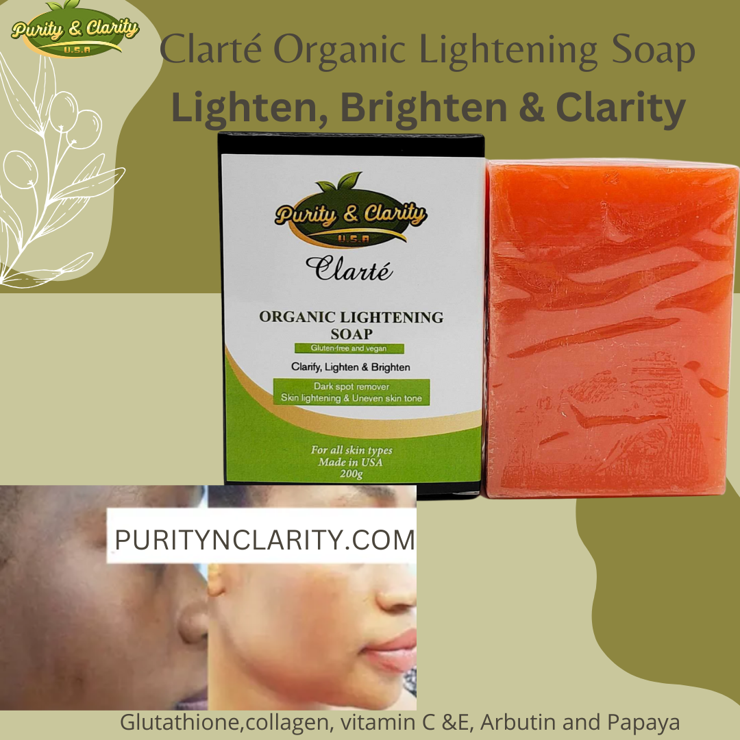 Clarté Lightening & Exfoliating Soap – Fade Dark Spots