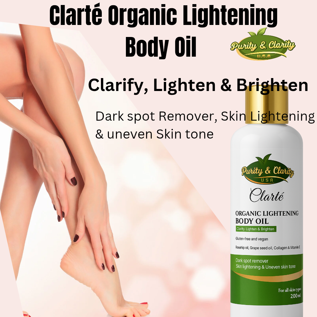 Clarté Glow Body Oil – Illuminate & Nourish Skin