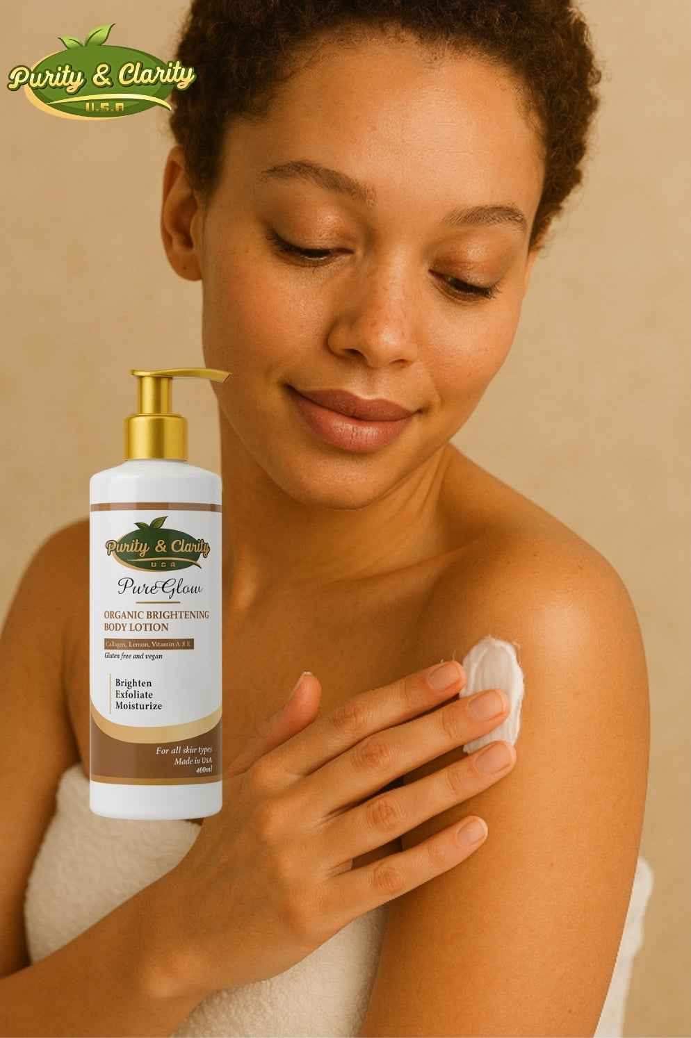 PureGlow Organic Brightening 7‑Piece Set – Cleanse • Hydrate • Illuminate • Glow