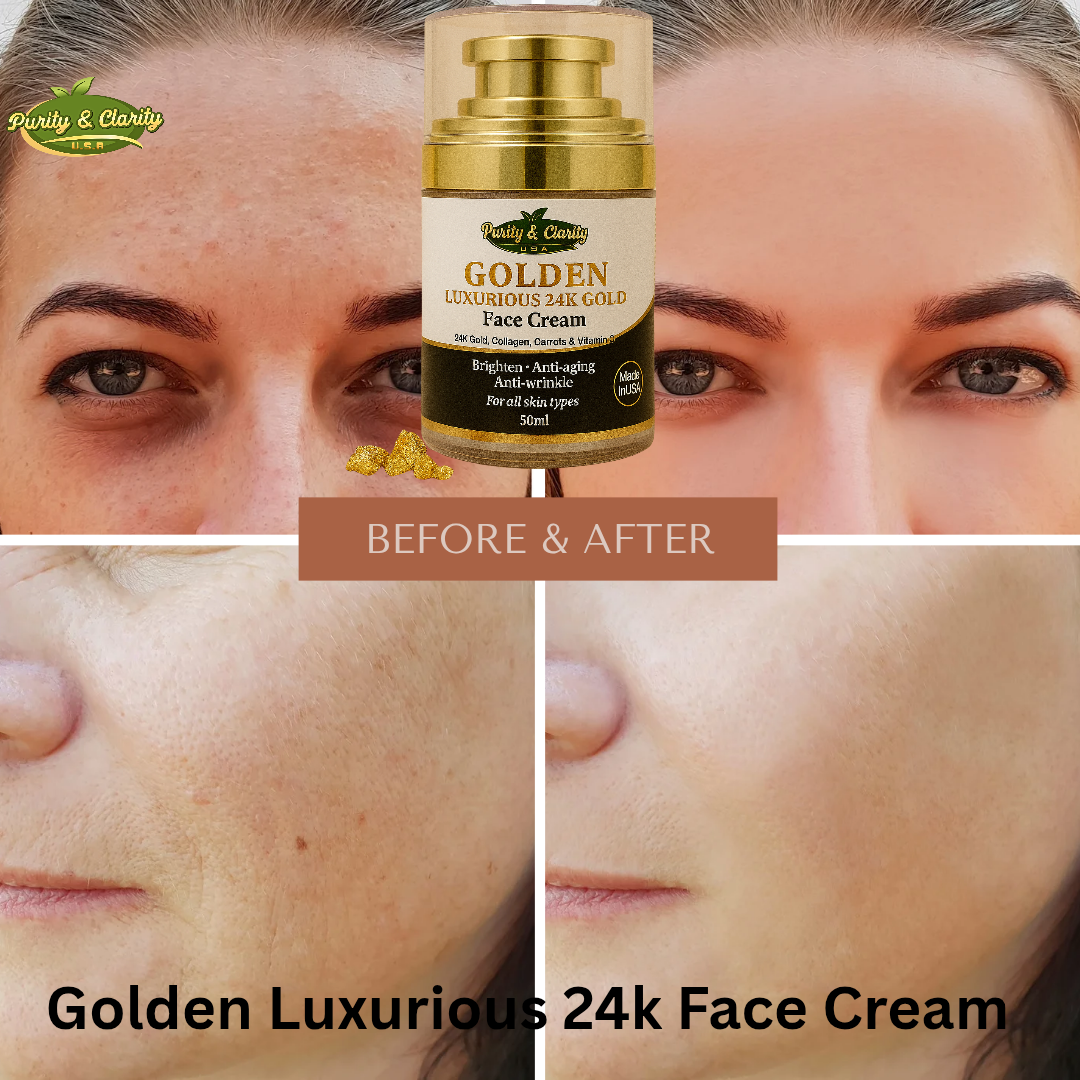 Golden Luxurious 24K Gold Collection Set – Face & Body Ritual (7 Items)