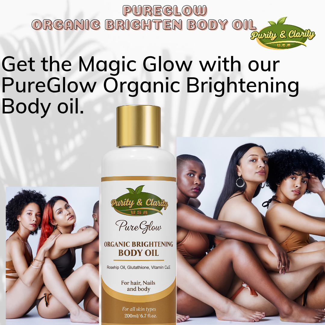PureGlow Organic Brightening Body Set – 3-Piece Glow Ritual