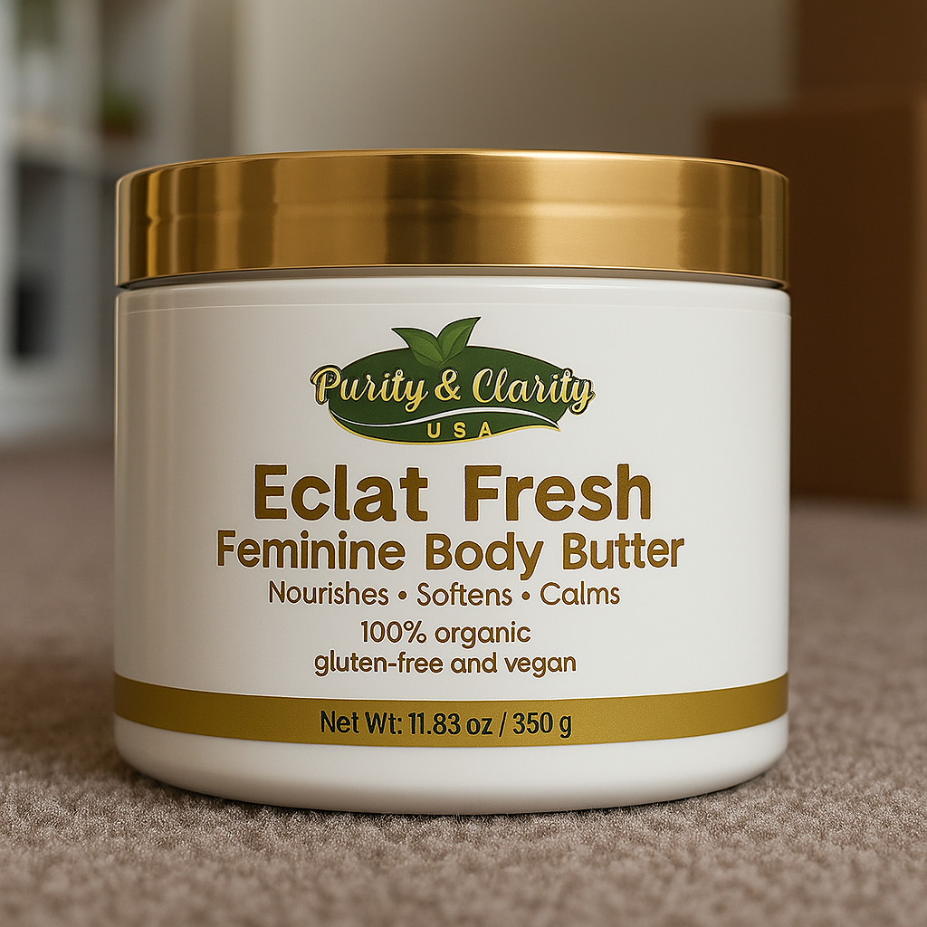 Éclat Fresh Feminine Body Butter – Nourish • Soothe • Renew - Purity & Clarity, LLC