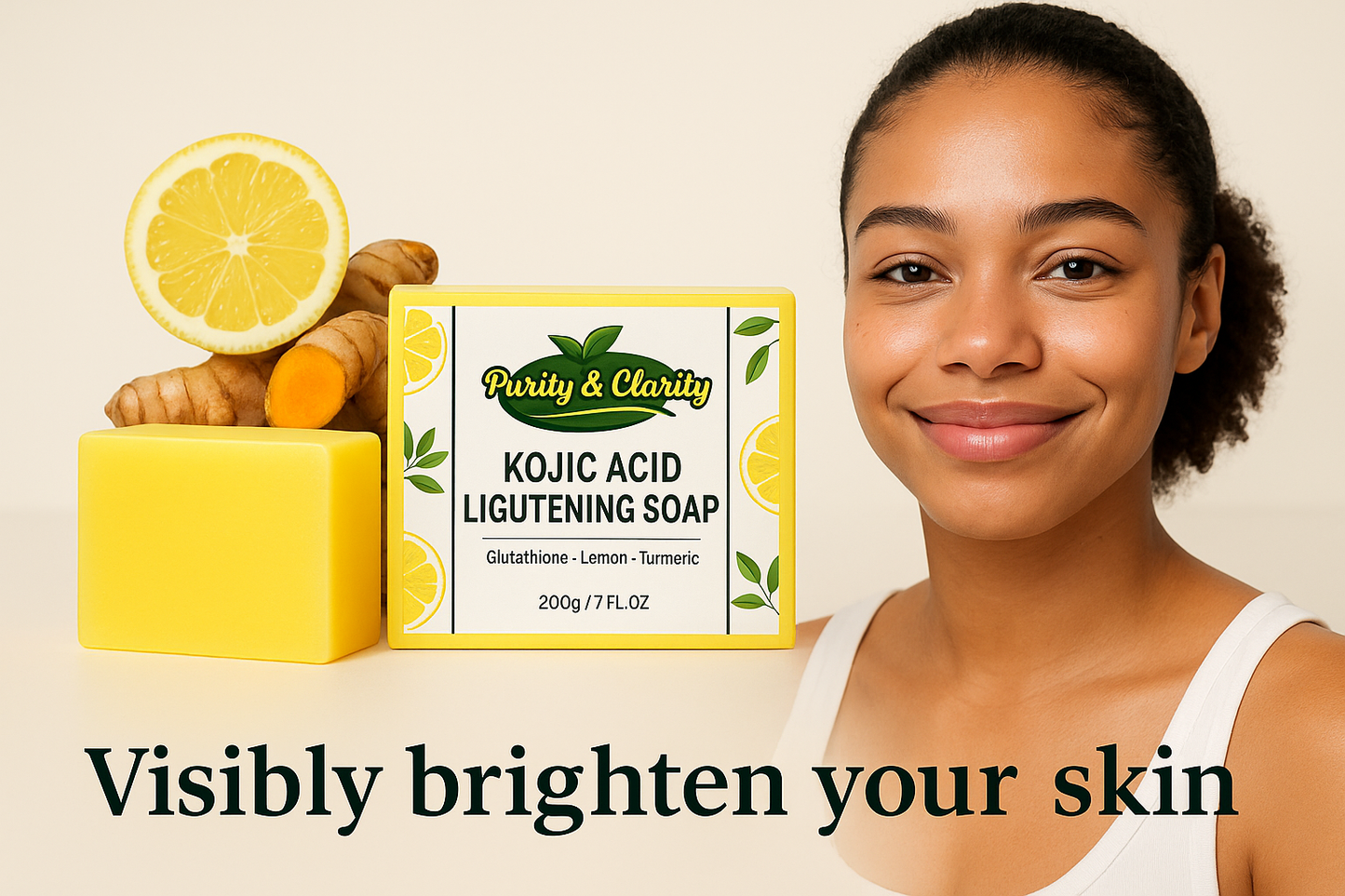 Kojic Acid Lightening Soap – 200g - Purity & Clarity, LLC