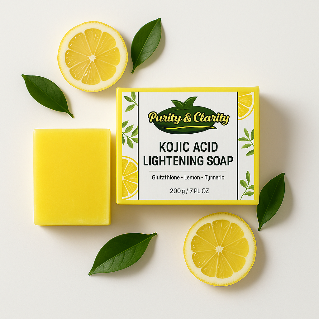 Kojic Acid Lightening Soap – 200g - Purity & Clarity, LLC