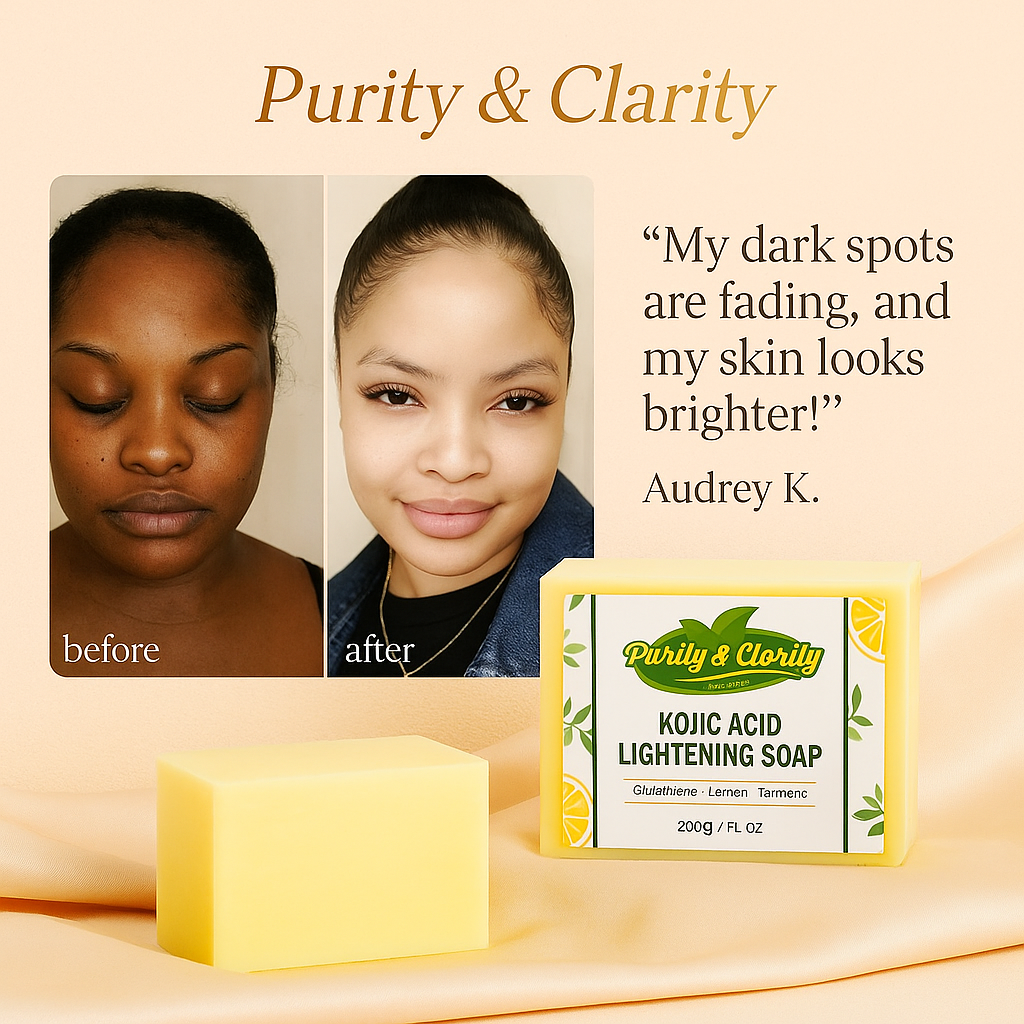 Kojic Acid Lightening Soap – 200g - Purity & Clarity, LLC