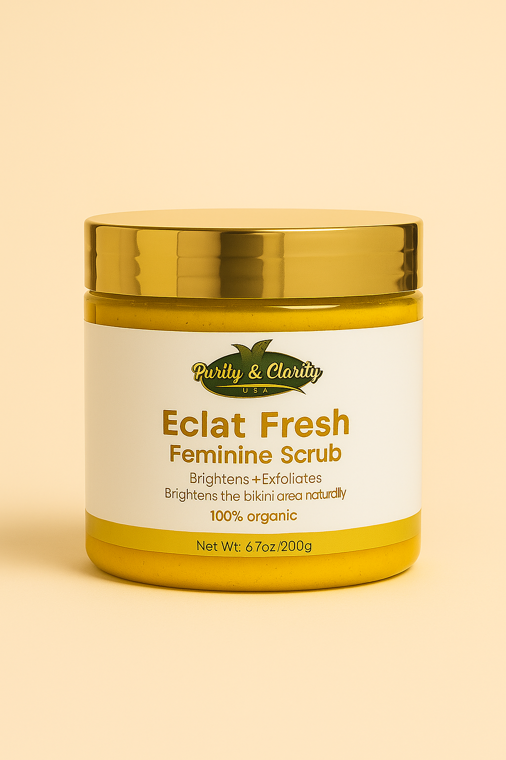 Éclat Fresh Feminine Scrub – Gentle Exfoliant for Intimate Skin | pH-Balanced & Soothing - Purity & Clarity, LLC