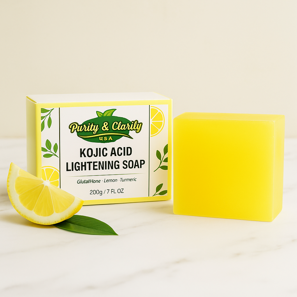 Kojic Acid Lightening Soap – 200g - Purity & Clarity, LLC