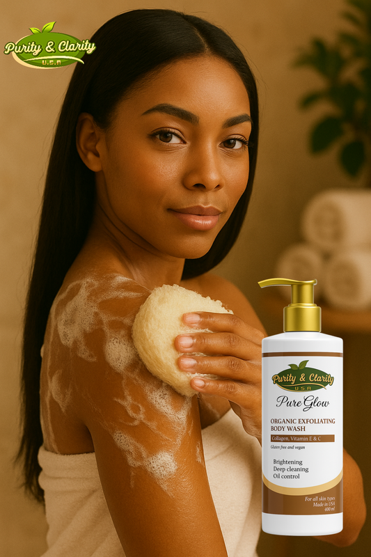 PureGlow Organic Brightening Body Set – 3-Piece Glow Ritual