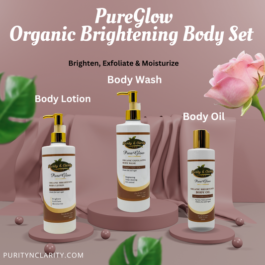 PureGlow Organic Brightening Body Set