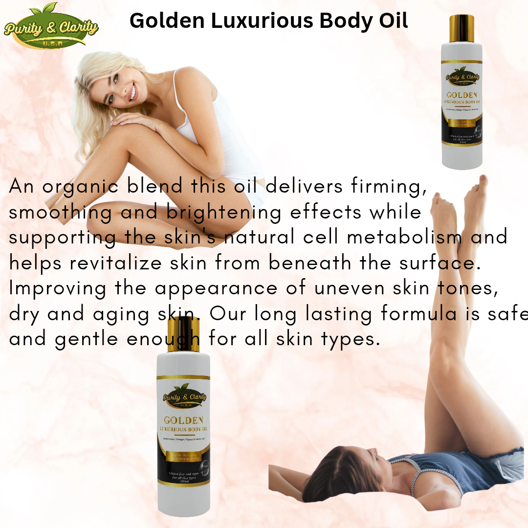 Golden Luxurious Body Oil