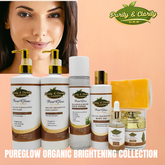 PureGlow Organic Brightening Collection Set