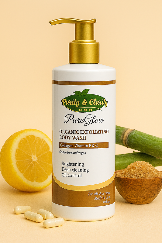 PureGlow Organic Brightening 7‑Piece Set – Cleanse • Hydrate • Illuminate • Glow - Purity & Clarity, LLC
