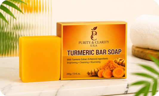 Turmeric Bar Face & Body Bar Soap – 200g