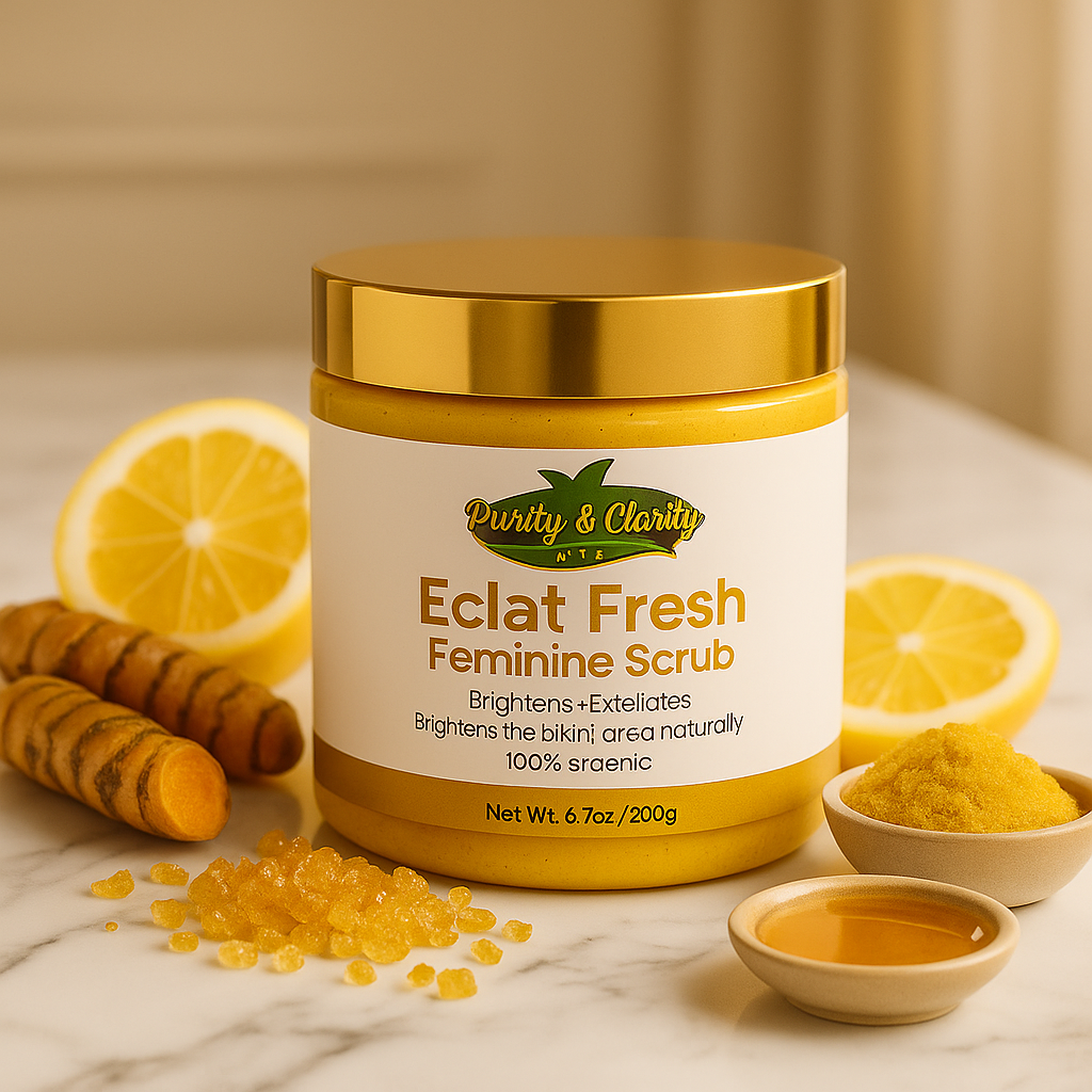 Éclat Fresh Feminine Scrub – Gentle Exfoliant for Intimate Skin | pH-Balanced & Soothing - Purity & Clarity, LLC