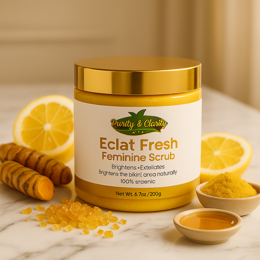 Éclat Fresh Feminine Scrub – Gentle Exfoliant for Intimate Skin | pH-Balanced & Soothing - Purity & Clarity, LLC