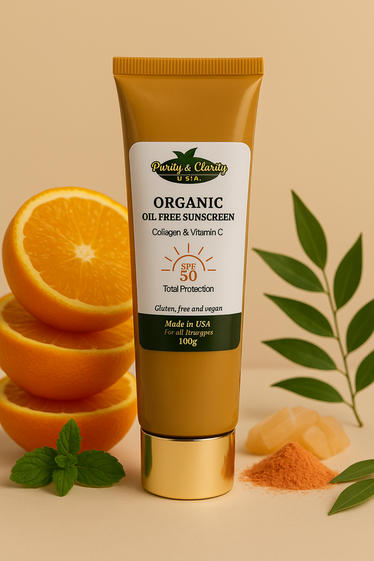 Organic Oil Free Sunscreen - Purity & Clarity, LLC