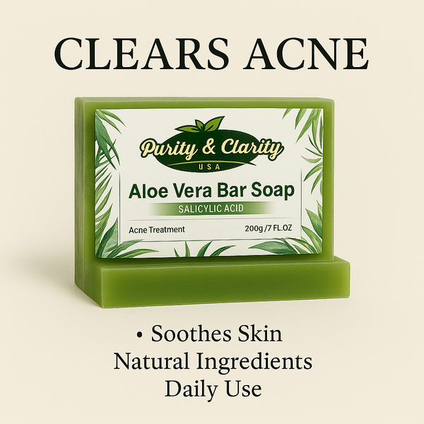 Aloe Vera Bar Soap Acne-Fighting & Soothing Care– 200g