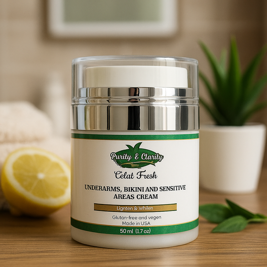 Éclat Fresh Sensitive Area Cream – Underarms, Bikini, & Intimate Skin - Purity & Clarity, LLC