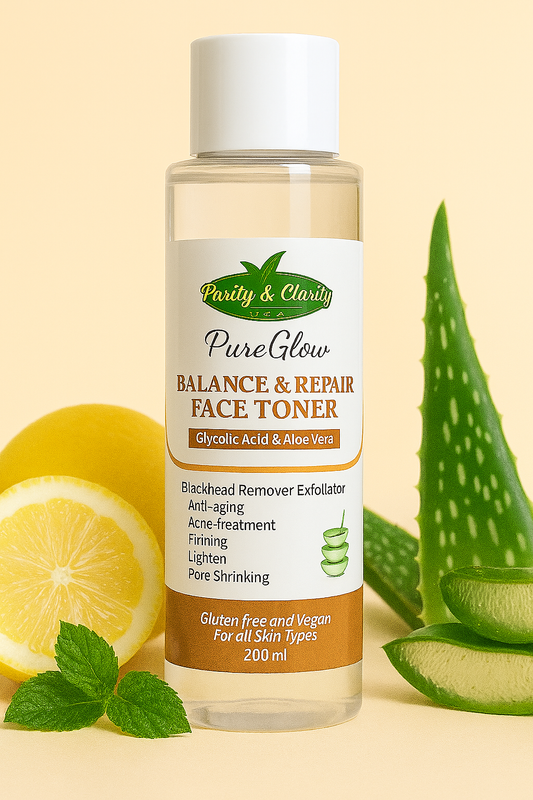 PureGlow Organic Brightening 7‑Piece Set – Cleanse • Hydrate • Illuminate • Glow - Purity & Clarity, LLC