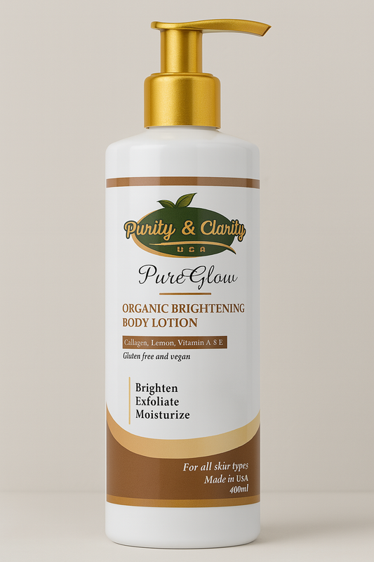 PureGlow Brightening Body Lotion – Hydrate • Even Tone • Glow - Purity & Clarity, LLC